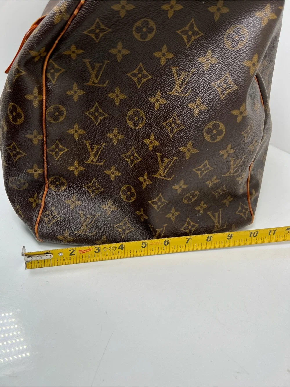 LOUIS VUITTON Monogram Keepall 55 Boston Bag